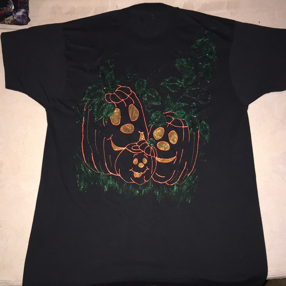 single stitch jack-o’-lantern family short sleeve - Picture 2 of 4